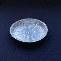 Форма алюминиевая круглая C13G V=625мл 100шт D=195, d=168, H=26мм