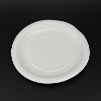 Тарелка картон D=210мм БЕЛАЯ 50шт ламинир. 