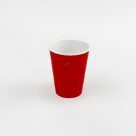 Стакан бумажный 2сл 300мл для горячего УП=25шт d=90мм Waffle Red
