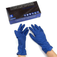 Перчатки медицинские латексные High Risk УП=50шт "S" смотровые, неопудренные, особопрочные