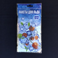 Пакеты для льда УП=224кубика с ЗАВЯЗКАМИ