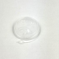 Крышка ПП 80мм с ЗАГЛУШКОЙ 50шт ПРОЗРАЧНАЯ ГЛЯНЕЦ
