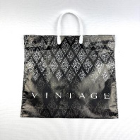 Пакет с пластмассовой ручкой 35х38см (90) Винтаж 10шт