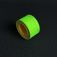 Ценник-ролик 40х50мм ЗЕЛЁНЫЙ 200эт 5шт 