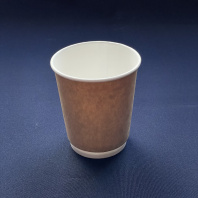 Стакан бумажный 2сл 250мл для горячего УП=25шт d=80мм КРАФТ ФОРМАЦИЯ Арт.3946 