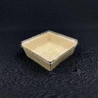 Салатник + крышка OSQ SmartPack-550 КРАФТ 50шт 130х130/114х114