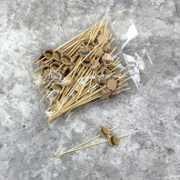 Пики деревянные "Бургер" 12см УП=100шт Арт.90799 