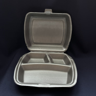 "Ланч-бокс ВПС LBE-3 3-сек. ЧЁРНЫЙ (249х207х61) КОРОБ=100шт