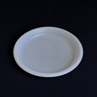 Тарелка десертная ПС D=205мм БЕЛАЯ 100шт ЭКО Атлас 