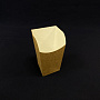 Упаковка ECO SNACK-CUP-L стакан для фри, снеков, попкорна КРАФТ 25шт 650мл 83х84/55х61