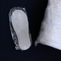 Тапочки одноразовые "Эконом" БЕЛЫЕ (выписывать кратно 25пар) 