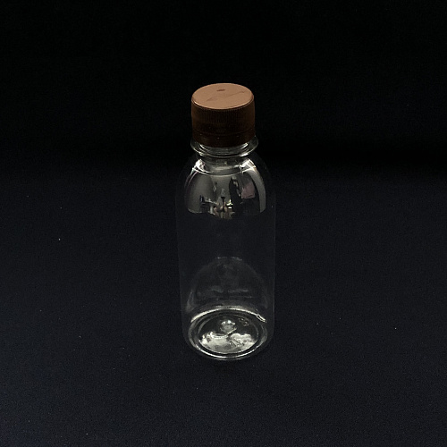 Бутылка ПЭТ d=28мм 0,2л прозрачная с КРЫШКОЙ УП=150шт 