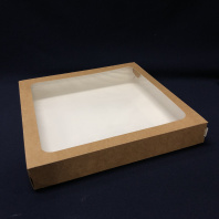 Упаковка OSQ Tabox-PRO-2500 ланч-бокс с окном 2500мл 25шт 260х260х40 