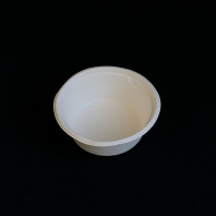 Тарелка БИО растительные волокна СУПОВАЯ 480мл БЕЛАЯ 50шт Арт.ТГ480 