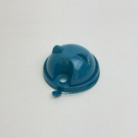 Крышка-КУПОЛ "УШКИ" 90мм БИРЮЗОВАЯ 45шт