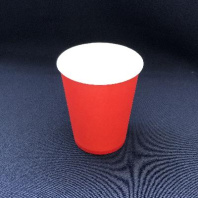 Стакан 250(260)мл бумажный КРАСНЫЙ 50шт D=80, d=57, H=92,5мм ПБФ Арт.18598 