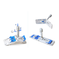 Держатель пастиковый для МОПов 40см КВАТТРО Росмоп ДЕЗ 40-PQD