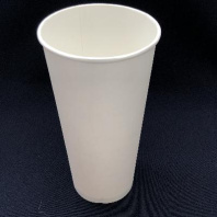 Стакан бумажный 500(650)мл БЕЛЫЙ 40шт D=90, d=60, H=168мм 