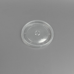 Крышка для чаши 330мл ПП D=114мм прозрачная 50шт  Крышка для чаши 330мл ПП D=114мм прозрачная 50шт