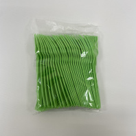 Вилка БиоЭко (кукурузный крахмал 63%) УП=50шт ЗЕЛЁНАЯ 180мм ВЗЛП Арт.4042ЗЕЛ 