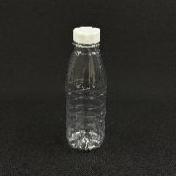 Бутылка ПЭТ D=38мм 0,5л кругаля (ИТАЛИЯ молоко) прозрачная + крышка (100шт) 