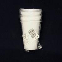 Набор: стакан ПП 200мл белый УП=10шт