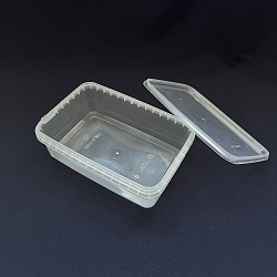 Ведро прямоугольное 1л прозрачное + КРЫШКА 191х129мм (вед... Ведро прямоугольное 1л прозрачное + КРЫШКА 191х129мм (вед...