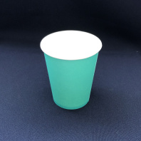 Стакан 250(260)мл бумажный БИРЮЗОВЫЙ 50шт D=80, d=57, H=92,5мм ПБФ Арт.18602 