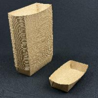 Лоток картон ECO HD TOTAL CRAFT для хот-дога 50шт 180х85/165х70