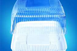 Тортница ПР-Т-240 крышка (прозр.) + дно (белое) (внеш. 31...