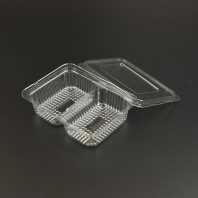 Контейнер под имбирь+васаби ПЭТ ПР-КС-155С2 + КРЫШКА 2х-секц. 116х85х30мм Протэк КОРОБ=1200шт 