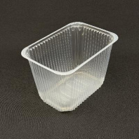 Контейнер прямоугольный одноразовый ПП КЛАРИТИ 2000мл 100шт 186х132х122мм