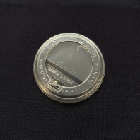 Крышка 80мм с КЛАПАНОМ 100шт ПРОЗРАЧНАЯ КАШТАН 