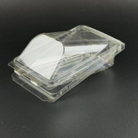 Контейнер одноразовый под РОЛЛ с крышкой КД-115 80шт прозрачный 160х115х48мм 