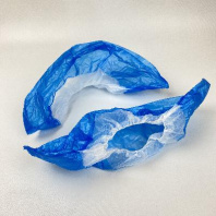 Бахилы одноразовые ПРОЧНЫЕ(70) УП=20пар 5,8гр/пара ДВОЙНАЯ подошва