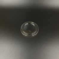 Крышка для креманки 250мл ПС D=93мм прозрачная 100шт(!!!) ПЛОСКАЯ 