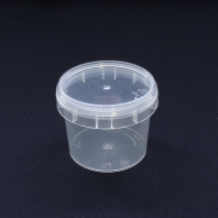 Соусник ПП 120мл + КРЫШКА 50шт с упорным кольцом + контр.замок (D=68, H=55мм) 