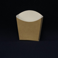 Коробка под ФРИ  80гр 50шт КРАФТ 70х32х90мм 150мл Эколайн 