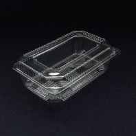 Контейнер одноразовый с крышкой ПР-К- 7 ПЭТ 50шт внеш.215х135х72мм Протэк