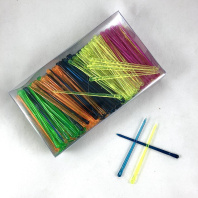 Пики пластиковые "Булава" 8,5см УП=400шт цветные МИКС 