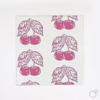 Скатерть ПНД в ИНД.УП. 120х220см "Вишня" 