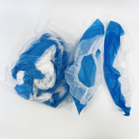 Бахилы одноразовые МЕГАПРОЧНЫЕ(100) УП=20пар 9,2гр/пара ДВОЙНАЯ подошва и резинка Арт.2525БС 