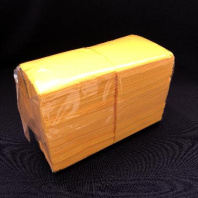 Салфетки 24х24 Биг Пак 400шт интенсив жёлтые ПП