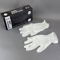 Перчатки виниловые неопудренные "L" УП=100шт AVIORA 