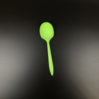 Ложка столовая БИОРАЗЛАГАЕМАЯ (кукурузный крахмал) УП=50шт ЗЕЛЁНАЯ 140мм ВЗЛП Арт.4037 