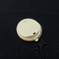 Крышка ПП 90мм с ЗАГЛУШКОЙ ФЛИП-ТОП 50шт БЕЛАЯ