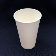 Стакан 400(520)мл бумажный БЕЛЫЙ 50шт D=90, d=60, H=135мм ЛП 