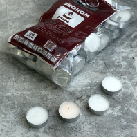 Свеча плавающая в гильзе УП=100шт (3часа горения) ТЕХТОР ЭКОНОМ 