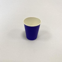 Стакан 250(260)мл бумажный СИНИЙ 50шт D=80, d=57, H=92,5мм ПБФ Арт.18601 