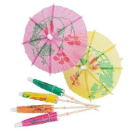 Пики деревянные "Зонтик" 10см УП=144шт